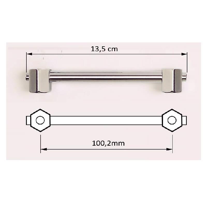 Bellota Desire crome 13,50CM.