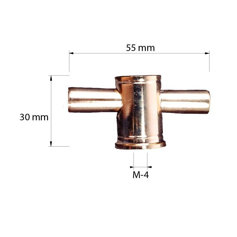 Bellota aluminio Tambor 55.0 oro.