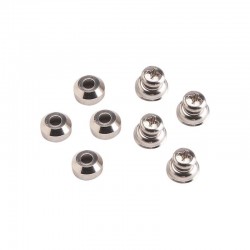 Arandela interior cromada 12-6 HUECA pack de 20.