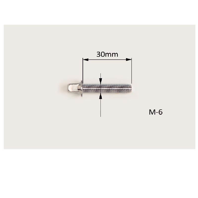 Tornillo M-6X30MM crome puente pack de 10.