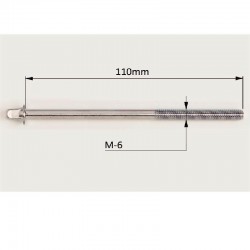 Tornillo M-6X100MM crome pack de 10.