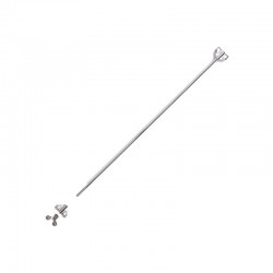 Varilla tambor crome 13 CM completa.