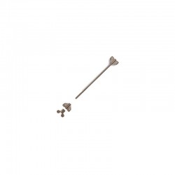 Varilla tambor crome 13 CM completa.